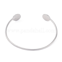 Изготовление не тускнеющего регулируемого браслета-манжеты из нержавеющей стали 304&nbsp;STAS-F274-09P