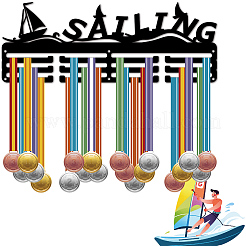 Модная железная вешалка для медалей&nbsp;ODIS-WH0037-440