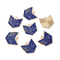 Pendenti smaltati in lega a tema laurea&nbsp;ENAM-CJC0012-040C-01