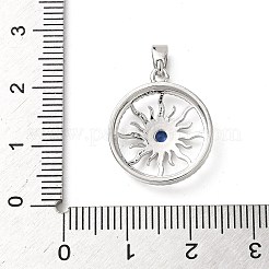 Латунные микро проложить кубического циркония подвески&nbsp;KK-P334-01P