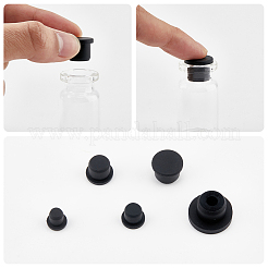 50 pz 5 stili tappi per fori in silicone&nbsp;AJEW-GF0011-62F