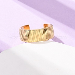 Кольца-манжеты из нержавеющей стали 304 для женщин&nbsp;RJEW-K309-31G