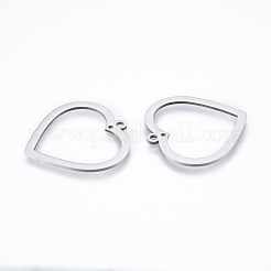 Pendentifs en acier inoxydable 201 anti-ternissement&nbsp;STAS-N090-LA935-1