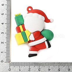 Pendentifs en plastique PVC sur le thème de Noël&nbsp;FIND-I059-01B