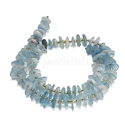 Natürliche Aquamarin Perlen Stränge&nbsp;GG-CBAE051-B01-01