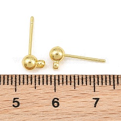 Ohrringverschlüsse aus Messing&nbsp;KK-CBA3CA1-01G