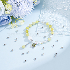 60pcs perles à sertir en laiton&nbsp;KK-PH0015-13P