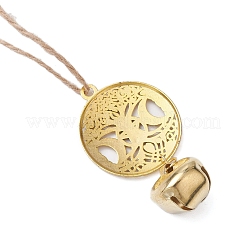 3 decoración colgante de campana de hierro.&nbsp;HJEW-JM02504