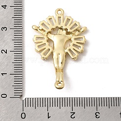 Messing-Pavé-Zirkonia-Anhänger&nbsp;KK-H267-100G-02