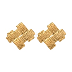 Серьги-гвоздики из нержавеющей стали 304 для женщин&nbsp;LS-EJEW-K306-26G