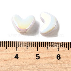 Непрозрачные акриловые бусины с УФ-покрытием&nbsp;MACR-F083-12G