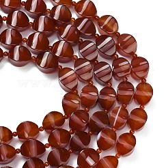 Природного сердолика нитей бисера&nbsp;G-B178-M01-01