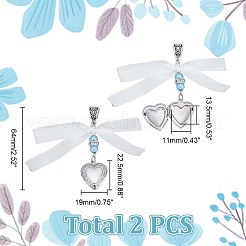 2 шт. подвеска-медальон из нержавеющей стали 316&nbsp;PALLOY-HY00071