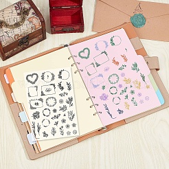 Individuelle transparente Stempel aus PVC-Kunststoff&nbsp;DIY-WH0439-0015