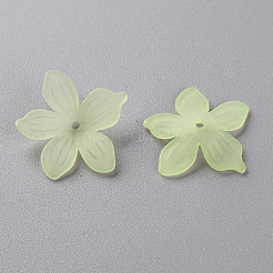 Матовые акриловые колпачки из бисера&nbsp;MACR-S371-05A-728