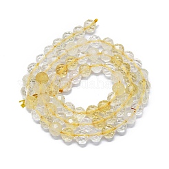 Fili di perle di citrino naturale riscaldate&nbsp;G-G927-10B