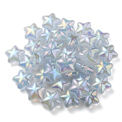 Placcatura uv arcobaleno iridescente imitazione gelatina perline acriliche&nbsp;OACR-C007-07B
