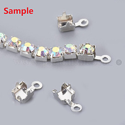 Chaînes en laiton avec strass&nbsp;CHC-S16-12S