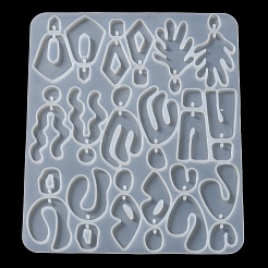 Силиконовые Молды для подвесок неправильной Молды своими руками&nbsp;LS-DIY-M047-01A