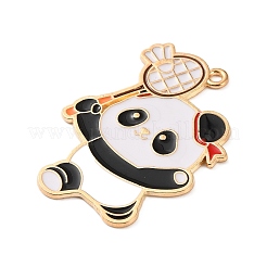 Подвески из спортивного сплава с эмалью&nbsp;LS-ENAM-I079-01G-02