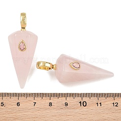 Naturelle quartz rose a pendentifs&nbsp;GG-CBA19F2-02G-05
