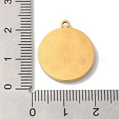 Подвески из нержавеющей стали 304 со стразами&nbsp;LS-STAS-Q309-14G