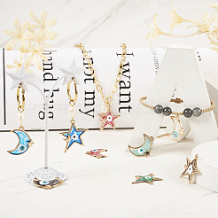 Подвески из сплава эмали 48шт 12 стиля&nbsp;ENAM-TA0001-73