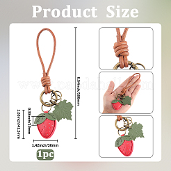 1 шт. подвеска из искусственной кожи&nbsp;HJEW-SP0001-24A