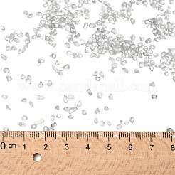 Прозрачная гальваническая поделка из измельченного стекла&nbsp;GLAA-F123-06