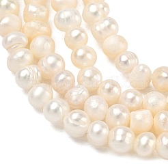 Нити из натурального культивированного пресноводного жемчуга&nbsp;PEAR-L034-03