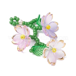 Подвески из акриловых цветов&nbsp;PALLOY-TA00252-03