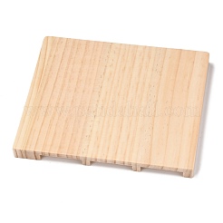 Plateau de rangement d'outils de support de peinture de diamant de bricolage en bois&nbsp;DIY-L058-A03