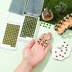 208 шт. 2-цветные нейлоновые мини-пучки травы&nbsp;AJEW-SP0003-17B