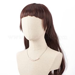 Набор украшений из бисера с чипсами из натурального розового кварца&nbsp;SJEW-JS01231-06