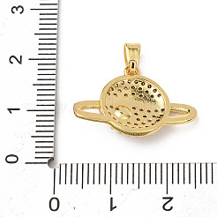 Латунные микро проложить кубического циркония подвески&nbsp;KK-F917-05B-G