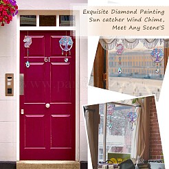 2 Sets 2-Stil-DIY-Diamantmalerei-Windspiel-Kits&nbsp;DIY-SZ0007-54