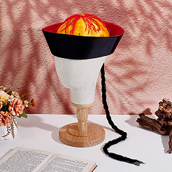 Sombrero oficial tradicional chino de la dinastía Qing&nbsp;AJEW-WH0410-576