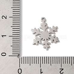 Pendentifs de Noël en acier inoxydable 201 anti-ternissement 5 pièce&nbsp;STAS-Z068-01P-02