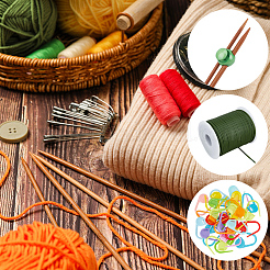 30 шт. экологически чистый АБС-пластиковый держатель для маркеров для вязания крючком&nbsp;IFIN-SC0001-96E