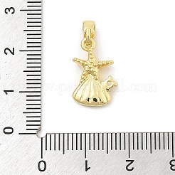 Подвески из латуни с покрытием из листовой стали&nbsp;KK-S407-08G