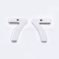 Pendentifs en acier inoxydable 201 résistant au ternissement&nbsp;STAS-F128-01P-7-1