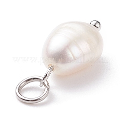 Подвески из натурального культивированного пресноводного жемчуга класса b&nbsp;PALLOY-JF01497-02