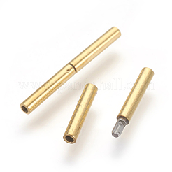 Fermoirs à baïonnette en acier inoxydable 304 avec placage sous vide PVD&nbsp;STAS-F196-01G-01