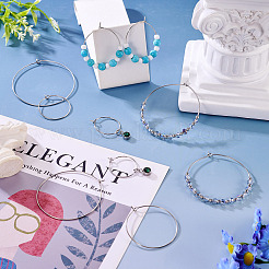 168 шт. 7 стиля фурнитуры для сережек-колец из хирургической нержавеющей стали 316l&nbsp;STAS-TA0002-82