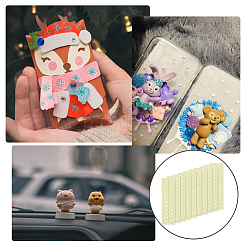 Прозрачный силиконовый двухсторонний скотч&nbsp;DIY-WH0504-425A