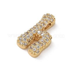 Pendentifs avec zircon cubiques à micro-pavés en laiton&nbsp;KK-A300-02G-H