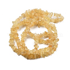 Natürlichen Citrin Perlen Stränge&nbsp;G-O049-B-29A
