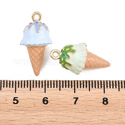 Pendentifs d'émail en alliage&nbsp;ENAM-L057-01G