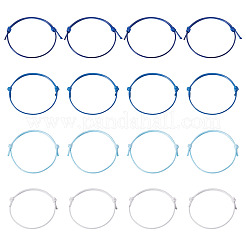 60pcs 4 Farben koreanische gewachste Polyester-Schnur-Armbandherstellung&nbsp;AJEW-CW0001-07