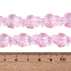 Chapelets de perles en verre transparente  &nbsp;DGLA-N021-02A-06